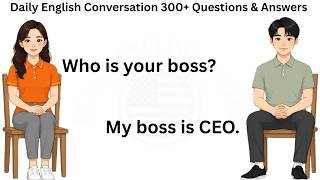 Daily English Conversation 300+ Questions & Answers | Speaking Practice Lesson"