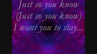 INME - Just So You Know (Lyrics) (Full Version)