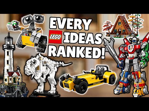 Ranking EVERY Lego Ideas Set!