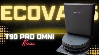 ECOVACS T90 Pro Omni Review: One-Pass Roller Mopping, TruEdge Cleaning & OMNI Automation Tested