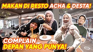 Download lagu REVIEW RESTO ACHA DAN DESTA, KATANYA MAHAL?? TAPI RASANYA .... mp3