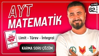 Limit Türev İntegral Soru Çözümü | 65 Günde AYT Matematik Kampı 62.Gün