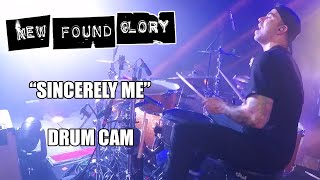 New Found Glory - Sincerely Me (Drum Cam)