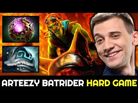 ARTEEZY Mid Batrider — Hard Game vs Swift Blink Terrorblade 7.28 Dota 2