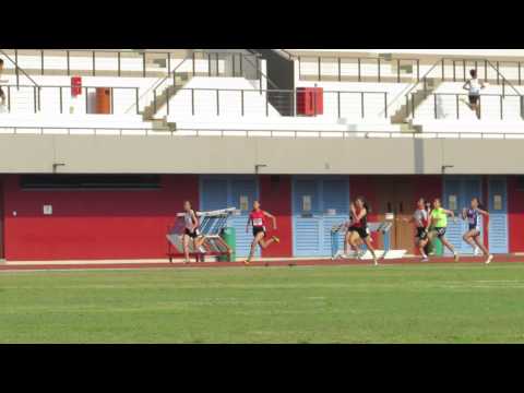 200m B Girls Heat #5 2014 - National Schools T&F C'ships