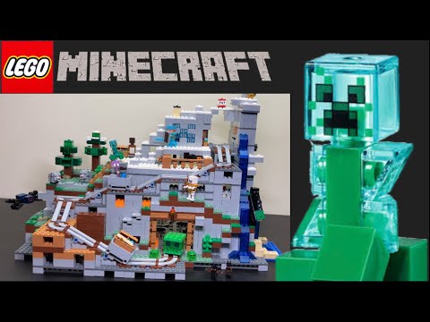 Lego Minecraft |21137| The Mountain Cave Review (2017)! LARGEST LEGO MINECRAFT SET!