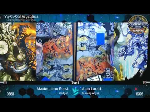 YACS 2da Edicion - Top 8 - Maximiliano Rossi (Machina Gadget) vs Alan Lurati (Burning Abyss)
