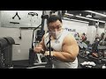 팔둘레 56cm만든 리얼 삼두운동 1편 (다시 운동 시작했제용)