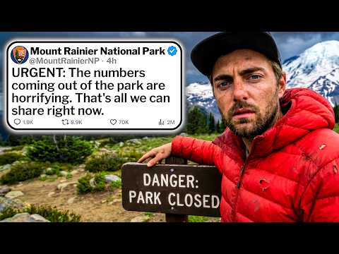 There's Officially a CRISIS at Mount Rainier National Park.