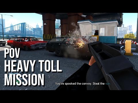 GTA 4 | TLAD | Walkthrough in First Person | Part 15 | Heavy Toll Mission