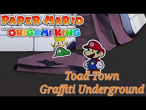 Toad Town & Graffiti Underground! // Paper Mario: The Origami King Gameplay Playthrough [#3]