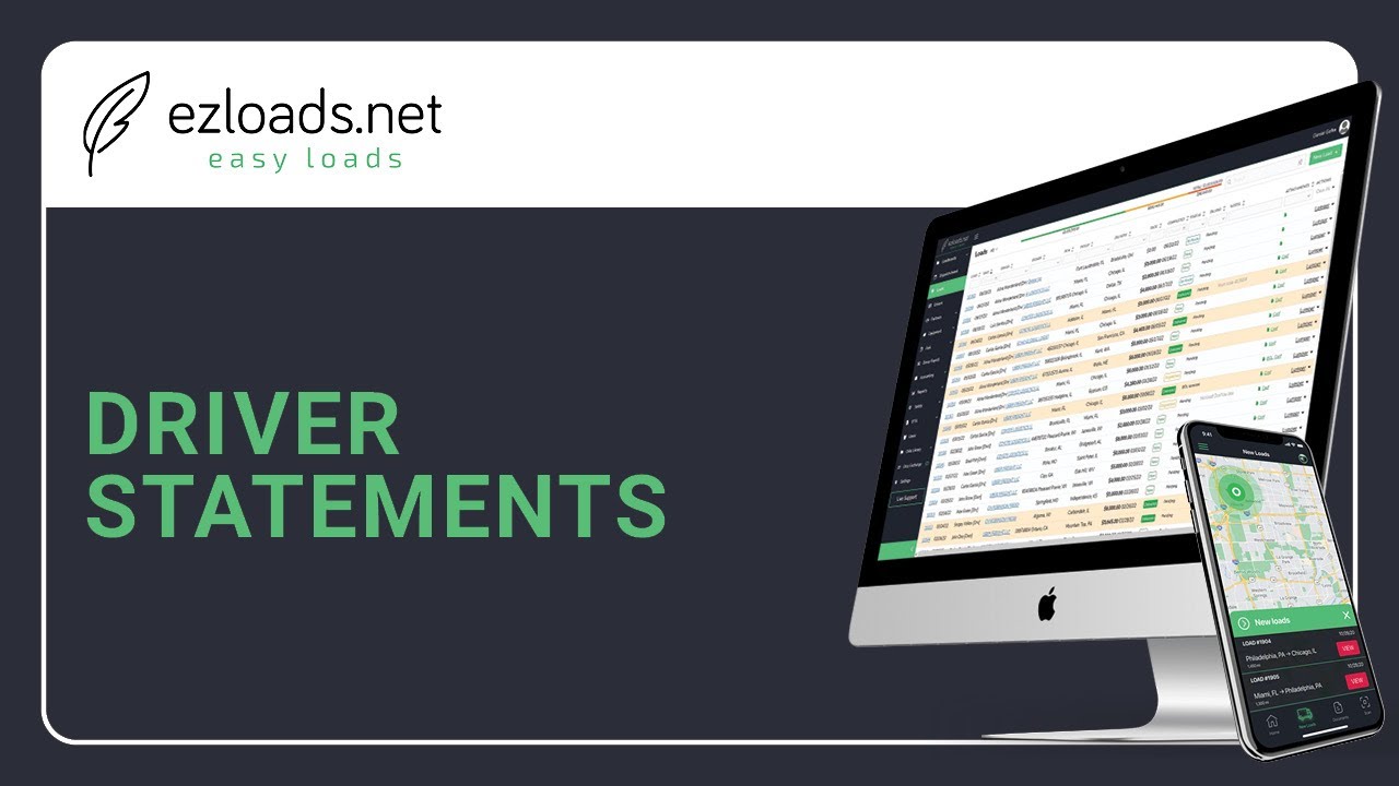 ezLoads TMS - Driver Statements