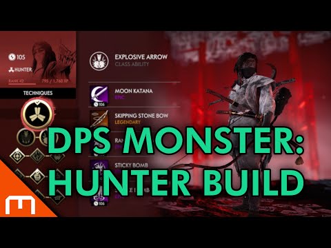 Ghost of Tsushima Legends - CRAZY DPS Hunter Build [320+ kills]