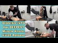 DIGGING INTO Her DEEPEST Muscle Knots HUGE Release ASMR Chiro