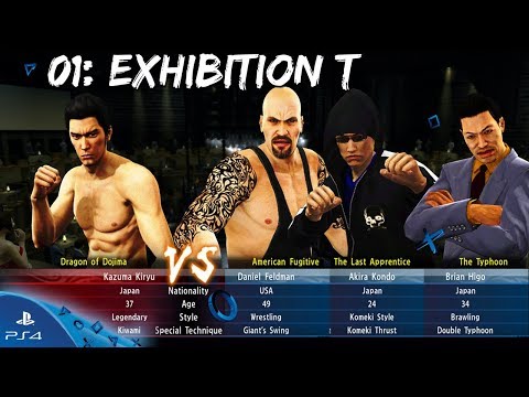 Yakuza Kiwami | Coliseum 01: Exhibition T