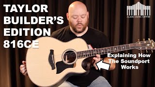 Video thumbnail for Taylor Guitars Builder's Edition 816ce | In depth Review with Taylor's Most Interesting New design by Alamo Music Center