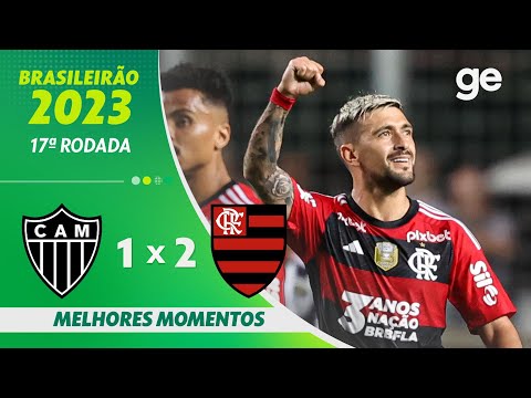 Gols e lances de Atlético Mineiro x Flamengo
