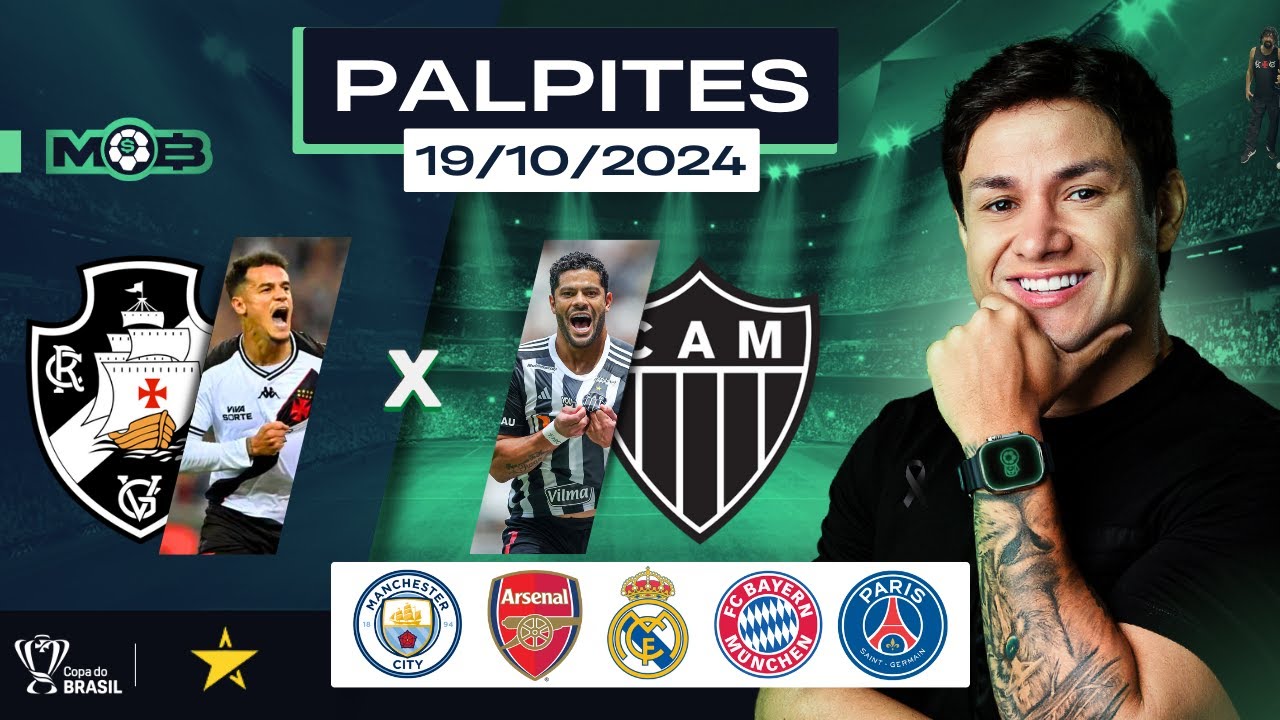 PALPITES DE FUTEBOL PARA O DIA 19 10 2024 + BILHETE PRONTO (SABADOU NO MUNDO BET)