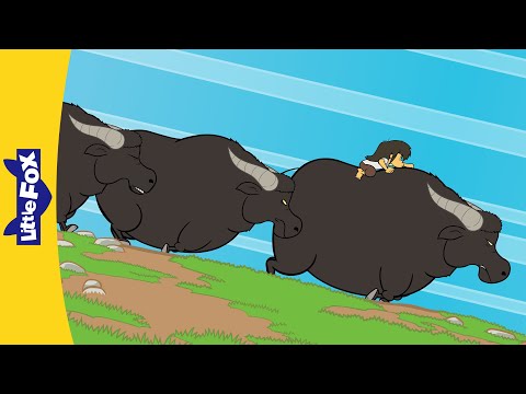 The Great Buffalo Stampede | The Jungle Book Ch.17-18 | Little Fox