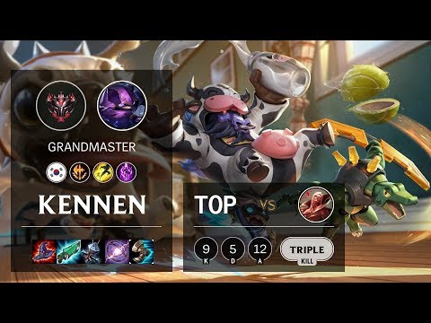Kennen Top vs Vladimir - KR Grandmaster Patch 10.5