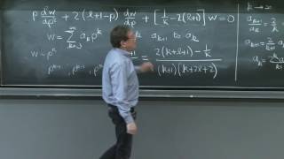 Series solution and quantization of the energy