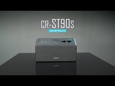 Kenwood Smart Radio CR-ST90S mit Internetradio, DAB+, Bluetooth und Li-Ion Akku mit USB-C-Anschluss