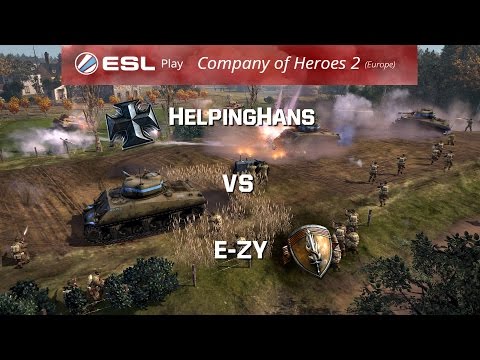 CoH2 - ESL Kickoff Cup Hans vs E-zy