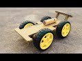 Diy 4x4 RC Car L How To Make Gear Motor RC Car