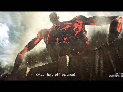 Attack on Titan 2 Final Battle - Rod Reiss BIGGEST TITAN Boss Fight (AOT2 DLC 2019) PS4 Pro