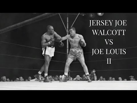 Joe Louis Vs Jersey Joe Walcott II 💥#boxing