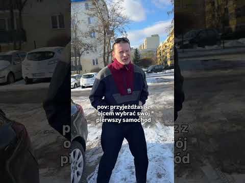 Gdy ojciec z młodym przyjedzie oglądać auto