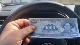 Going To The Bank To Exchange Foreign Currency For US Dollars (C$37,000 Cordobas) "Follow Up Video"