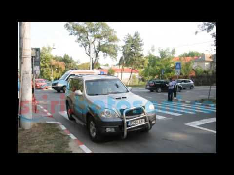 Accident pe trecerea de pietoni Botosani 06.08.2015