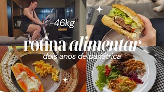 TUDO QUE EU COMO EM UM DIA *com -46kg pós bariátrica* | Amanda Paduan 