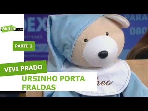 Ursinho Porta Fraldas - Vivi Prado - 06/11/2018 P2