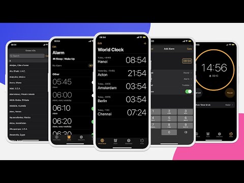 Clock Phone 16, Alarm & Timer