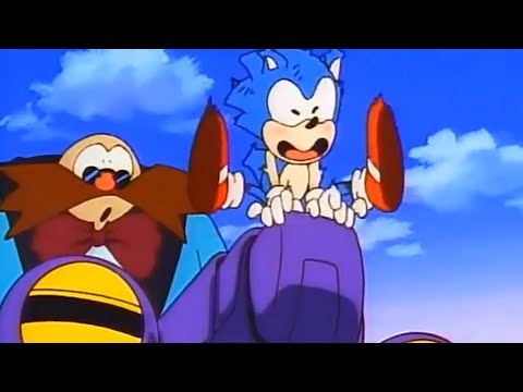 Metal Sonic is a Pervert - (Sonic OVA 1999) - HD 720p