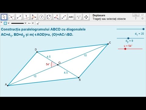 Construcția unui paralelogram (2)
