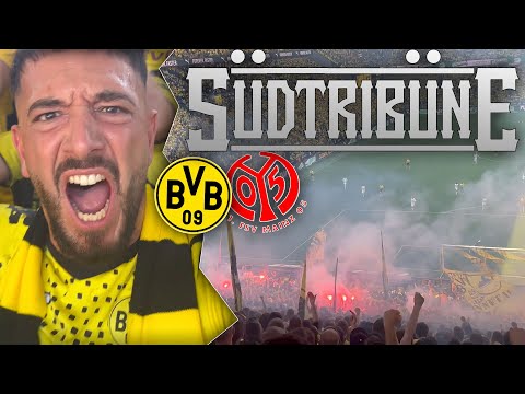Dortmund vs. Mainz 05 stadium vlog 😰 From the South Stand 😥