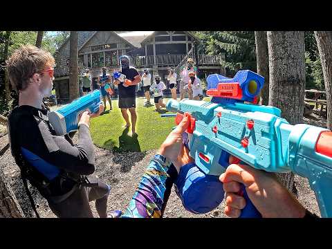 NERF OPS CAMPAIGN | WATER WARFARE - First Person Battle!
