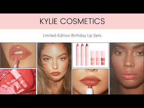 KYLIE COSMETICS Limited-Edition Birthday Lip Sets
