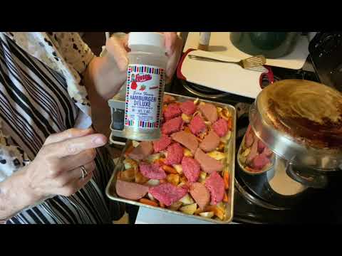 Ground Beef And Vegetables Sheet Pan Meal Recipe. Great When You Need A Easy And Fast Meal Yummy Too