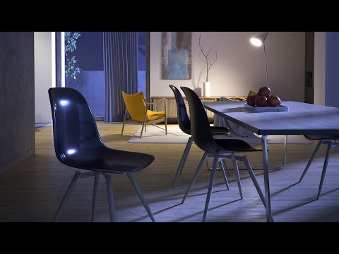V-Ray Next for SketchUp – How to light an interior night scene