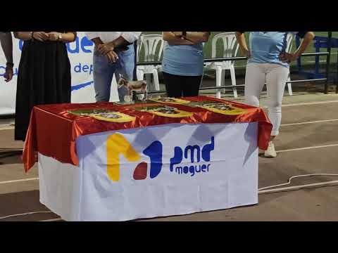 Entrega de trofeos en Moguer.