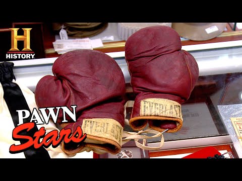 RARE Boxing Gloves Worth SIX FIGURES (Season 9) | Pawn Stars