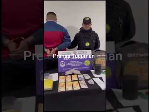 GOLPE AL NARCOTRÁFICO EN BANDA DEL RÍO SALÍ: DETUVIERON A UN JOVEN CON CASI UN KILO DE COCAÍNA