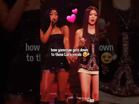 Yoonchae gets down to lara vocals 🥰 #katseye #yoonchae #lara