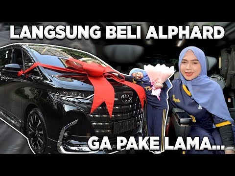 RICIS BELI ALPHARD LANGSUNG DATENG KE RUMAH…