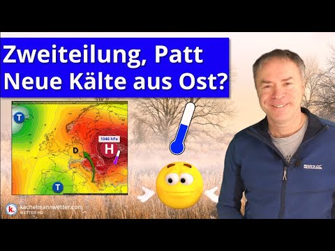 Mildluft und Zweiteilung - zum Wochenende Hochdruckeinfluss und aus Osten wieder etwas kälter