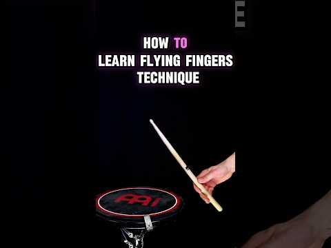 How to learn flying fingers technique? #drums